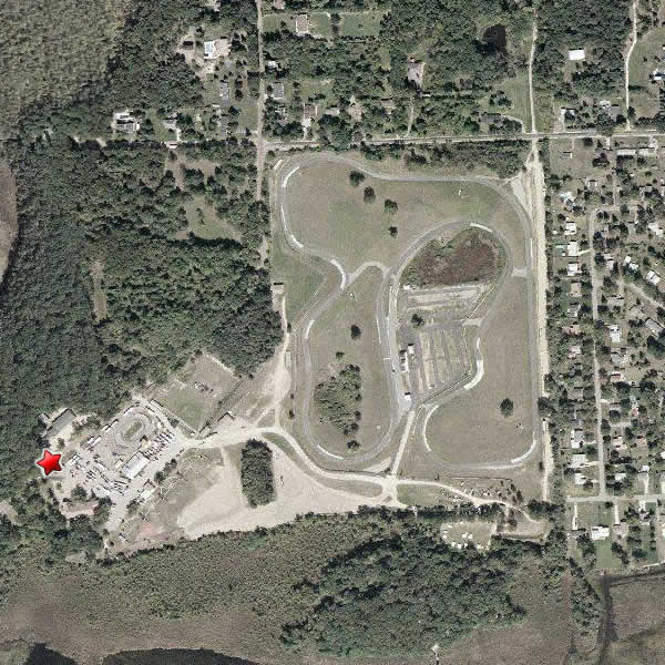 Waterford Hills Raceway (Waterford Hills Road Racing) - Corrected Aerial (newer photo)